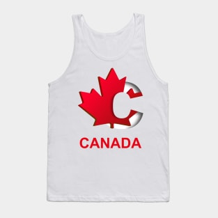 Canada Flag. Tank Top